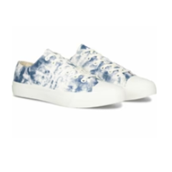 PRO KEDS Royal Lo Classic Canvas Shoes Mens 10 Blue Tie Dye Comfort Sneaker NEW - Picture 3 of 5